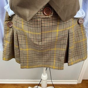 Plaid skirt
